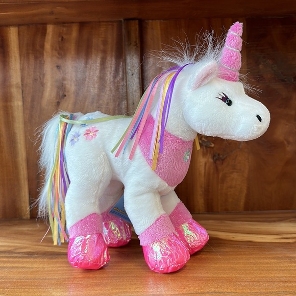 NEW Webkinz ‘RIBBON UNICORN’ HM461 • Sealed WITH Code - Picture 2 of 9